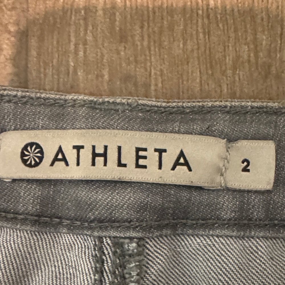 Athleta Gray Skinny Jeans for Women - Picture 2 of 3